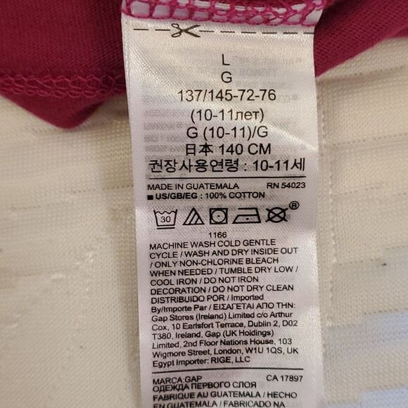 NWT Gap 2 Girls Items Leggings and Tee L - Picture 8 of 8